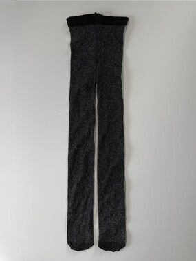 Capezio Black Glitter Tights - Size S